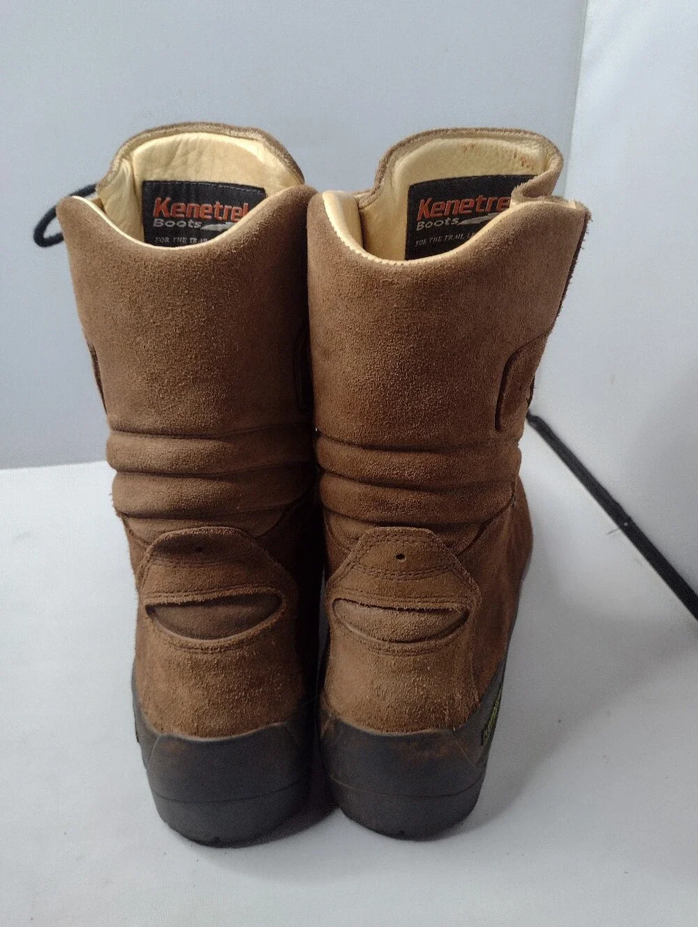 Kenetrek Men's Wildland Fire Boot Tan Size 11 M Lace Suede Italy